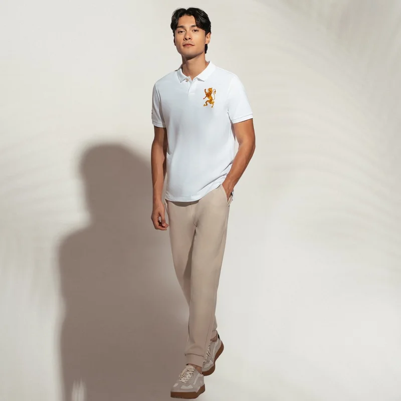 GIORDANO Men’s Slim Tapered Air Double Knit Joggers